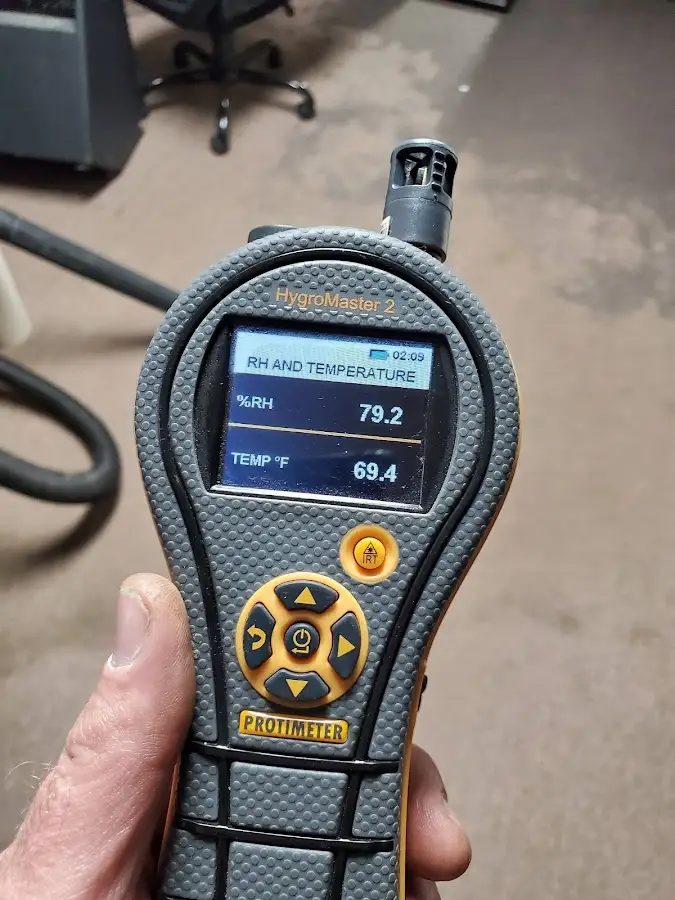 Moisture meter humidity assessment for Mold Remediation & Removal in Bacliff